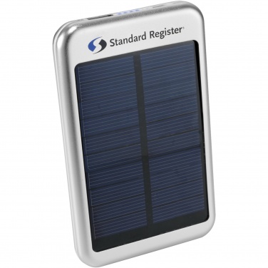 Logo trade liikelahjat tuotekuva: Bask-aurinkokennovaravirtalähde, 4000 mAh