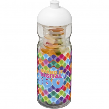 Logo trade mainoslahjat tuotekuva: H2O Active® Base 650 ml kupukantinen urheilujuomapullo & uuttaja