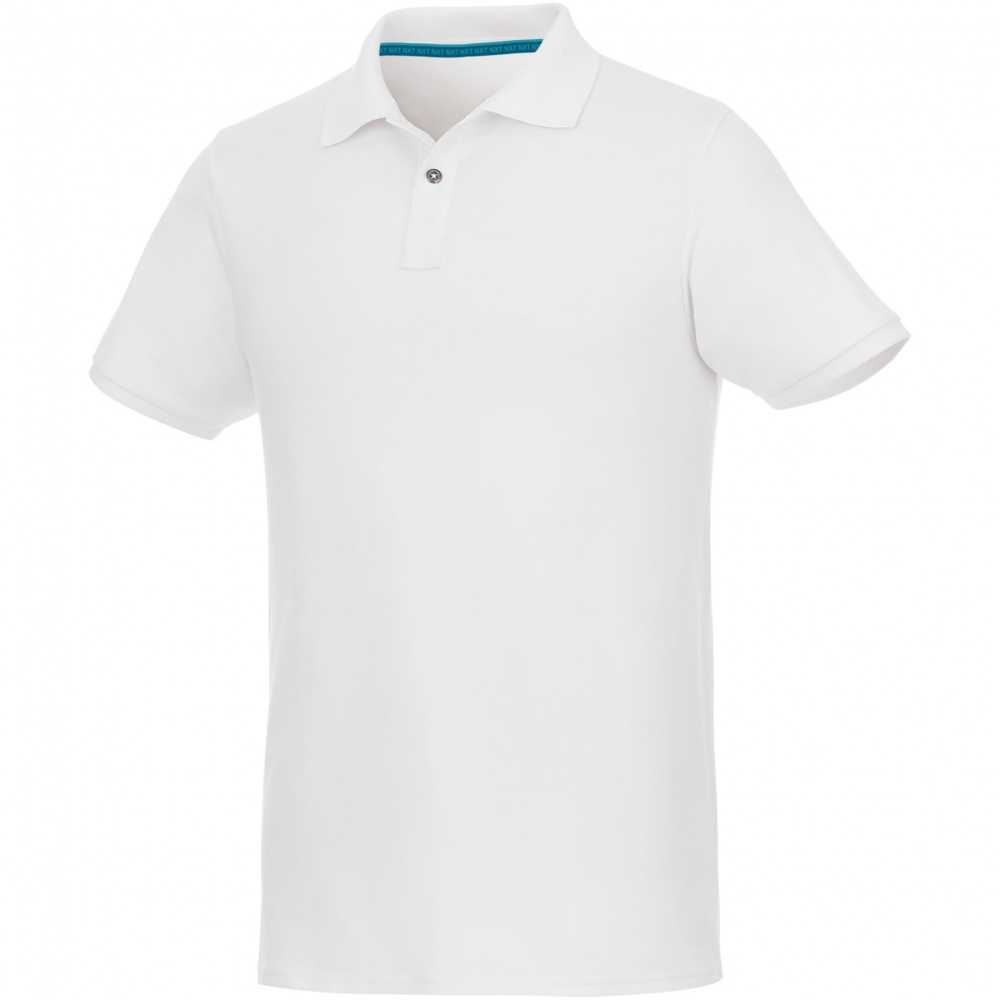 Logotrade mainoslahjat ja liikelahjat tuotekuva: Beryl short sleeve men's organic recycled polo
