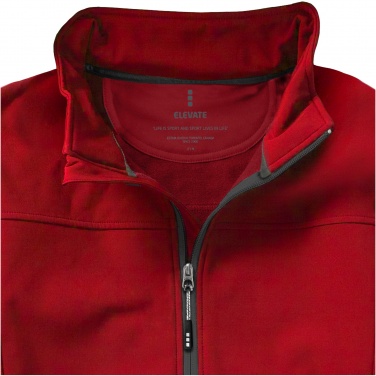 Logotrade mainostuote tuotekuva: Langley miesten softshelltakki