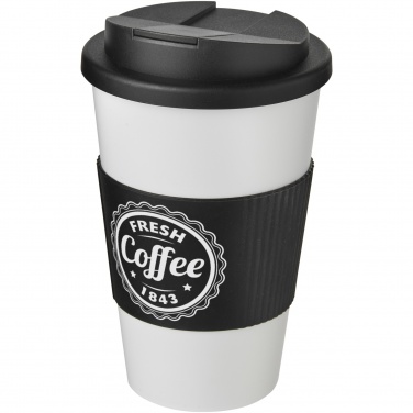 Logo trade mainoslahjat ja liikelahjat kuva: Americano® 350 ml muki, läikyttämätön kansi, grippi