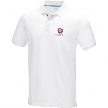 Logotrade liikelahjat kuva: Graphite short sleeve men’s organic polo