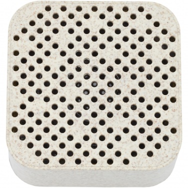 Logotrade mainoslahja tuotekuva: Aira Bluetooth® -kaiutin, vehnänolkea