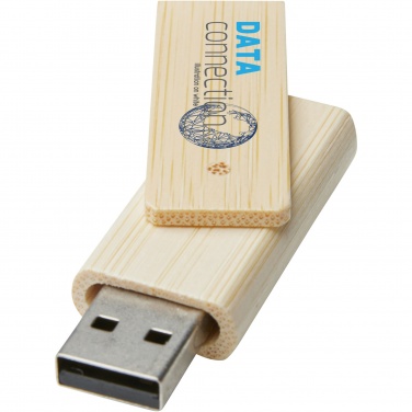 Logotrade liikelahjat mainoslahjat tuotekuva: Rotate 4 Gt bambuinen USB-muistitikku