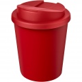Americano® Espresso Eco 250 ml kahvimuki kierrätetystä materiaalista. Läikkymätön kansi., Punainen