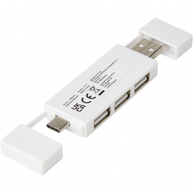 Logo trade liikelahja kuva: Mulan Kaksois USB 2.0 -hubi