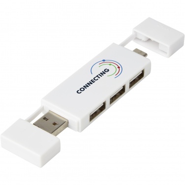 Logotrade liikelahja tuotekuva: Mulan Kaksois USB 2.0 -hubi