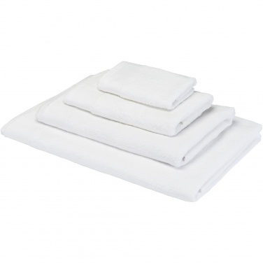 Logotrade mainoslahjat ja liikelahjat tuotekuva: Chloe puuvillainen pyyhe, 550 g/m², 30x50 cm