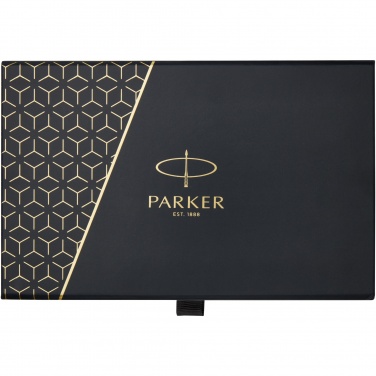 Logo trade mainoslahjat ja liikelahjat kuva: Parker IM akromaattinen kuulakärki- ja kuulamustekynäsetti lahjapakkauksessa