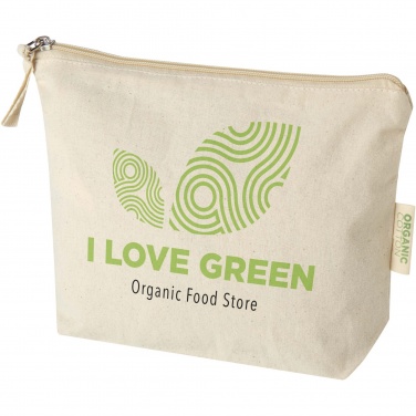 Logotrade liikelahja tuotekuva: Orissa 180 g/m² organic toiletry bag 1L