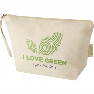 Logotrade mainoslahja ja liikelahja kuva: Orissa 180 g/m² organic large accessory pouch 3L