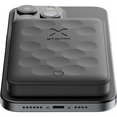Logo trade mainoslahja kuva: Xtorm FS5W051+C129 5 000 mAh:n magneettinen langaton varavirtalähde