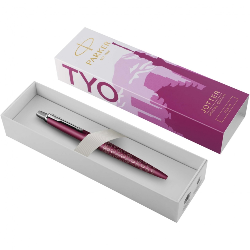 Logotrade mainostuote tuotekuva: Parker Jotter SE Global Icons kuulakärkikynä