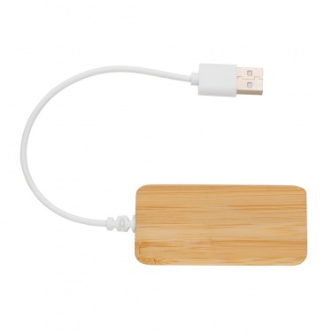 Logotrade liikelahjat kuva: Bambuinen USB tyypin C hub