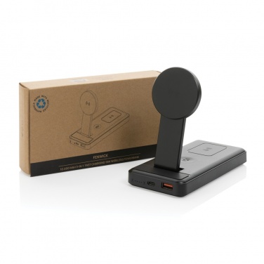 Logotrade mainoslahja tuotekuva: Fenwick 10000mAh 3-in-1 virtapankki RCS muovista