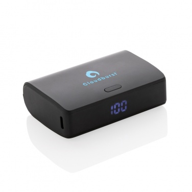 Logotrade mainostuotet kuva: FlashCharge 10000mAh pikalatausvirtapankki RCS muovista