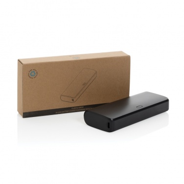 Logo trade mainostuote kuva: FlashCharge 20000mAh pikalatausvirtapankki RCS muovista