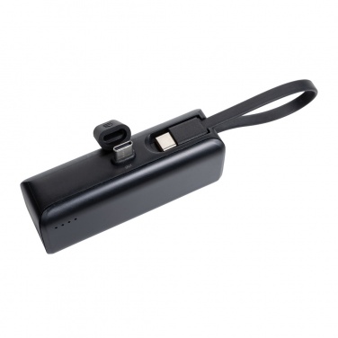 Logotrade mainoslahja ja liikelahja kuva: Powerlink RCS 3000mAh virtapankki USB-C:llä muovista
