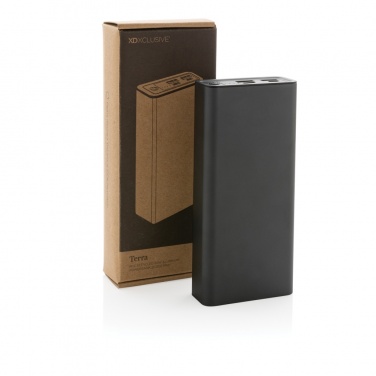 Logo trade mainostuote kuva: Terra RCS alumiininen 20w 20000mAh varavirtalähde