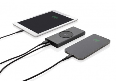 Logo trade mainoslahjat ja liikelahjat kuva: Terra RCS 18W alumiininen 10000 mAh varavirtalähde 10W