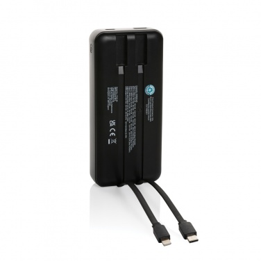 Logotrade mainoslahjat ja liikelahjat tuotekuva: Gridley 20000mAh 65W tietokonevirtapankki RCS muovista