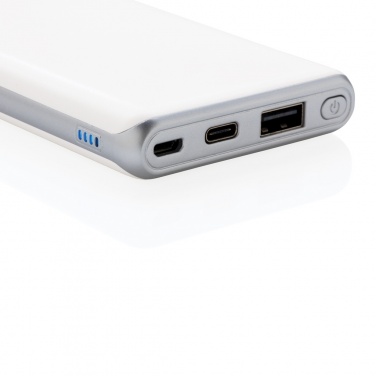 Logotrade mainoslahja tuotekuva: Huippunopea 10 000 mAh:n varavirtalähde, PD