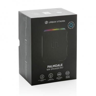 Logo trade mainostuote kuva: Urban Vitamin Palmdale 16W kaiutin IPX7 RCS muovista