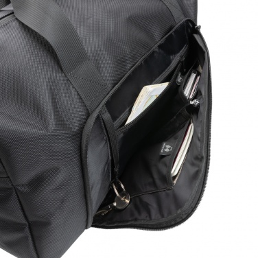 Logo trade liikelahja kuva: Swiss Peak AWARE™ RPET Voyager viikonloppulaukku
