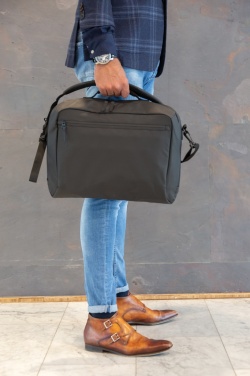 Logotrade mainoslahjat kuva: Musta PVC-vapaa Fashion-laptoplaukku 15,6"