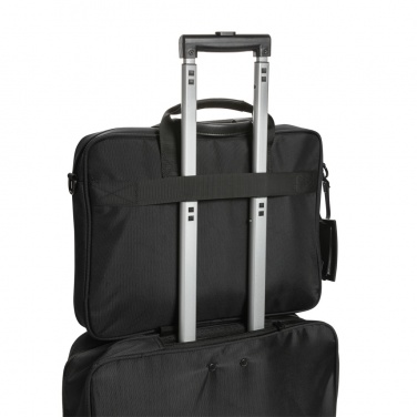 Logotrade mainostuote tuotekuva: Swiss Peak AWARE™ RPET Voyager 15.6" tietokonelaukku