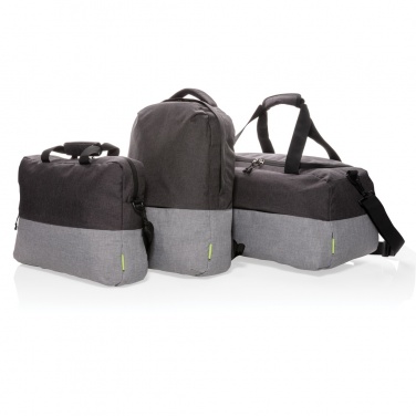 Logotrade mainoslahja tuotekuva: PVC-vapaa Duo color RPET 15,6” RFID -laptopreppu