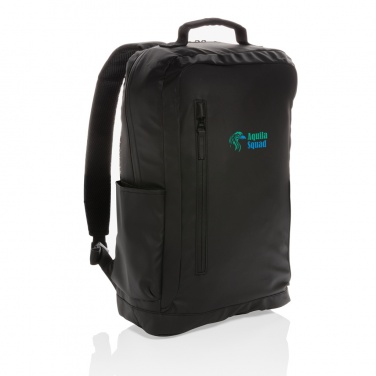 Logo trade mainoslahja ja liikelahja tuotekuva: Musta PVC-vapaa 15,6"" Fashion-laptopreppu