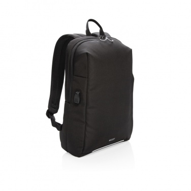 Logotrade mainoslahja tuotekuva: Swiss Peak AWARE™ RFID ja USB A tietokonereppu
