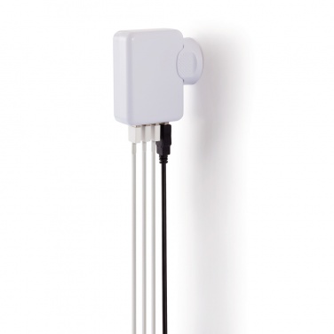 Logotrade liikelahja mainoslahja kuva: Matkapistoke 4 USB-portilla