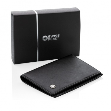 Logotrade liikelahjat mainoslahjat tuotekuva: Swiss Peak RFID anti-skimming passikotelo