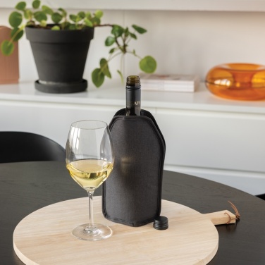 Logo trade mainoslahja ja liikelahja tuotekuva: Vino AWARE™ RPET -viininjäähdyttimen suojus