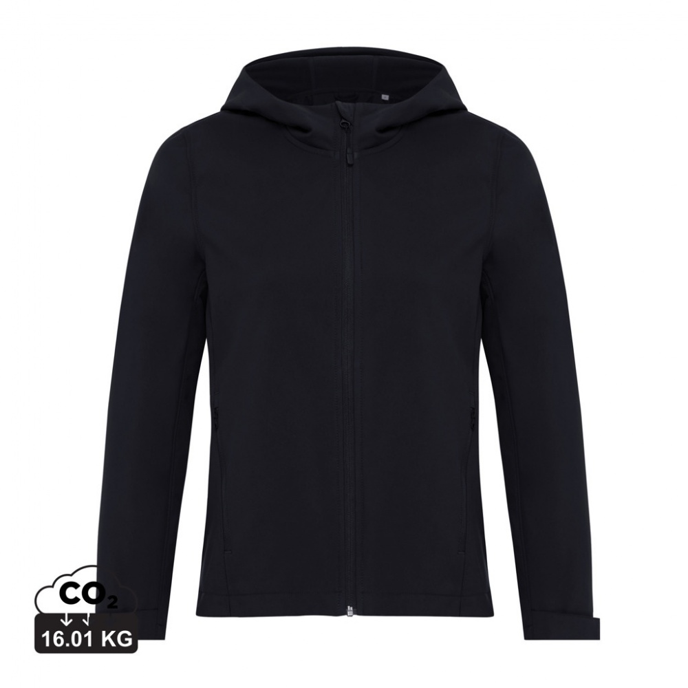 Logo trade liikelahja kuva: Iqoniq Makalu naisten softshell takki R-polyesteristä