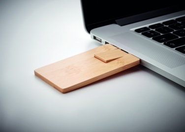 Logotrade liikelahjat mainoslahjat tuotekuva: Bambu USB