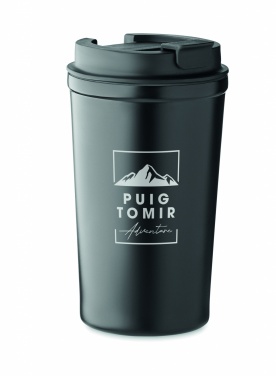 Logo trade liikelahja kuva: Kaksiseinäinen muki 350 ml