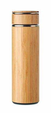 Logo trade liikelahja kuva: Bambu termospullo 400 ml TAMPERE