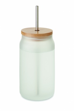 Logo trade liikelahja kuva: Lasipurkki 400 ml
