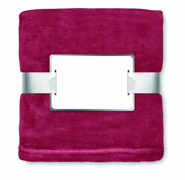 Logo trade liikelahja mainoslahja tuotekuva: Flanellifleece viltti