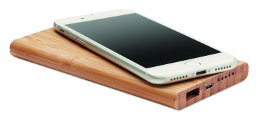 Logotrade mainostuote tuotekuva: Bambu varavirtalähde 6000mAh ARENA