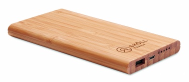 Logotrade mainostuotet kuva: Bambu varavirtalähde 6000mAh ARENA