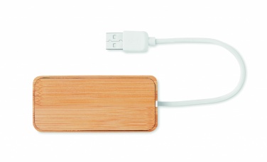 Logotrade liikelahjat mainoslahjat tuotekuva: Bambu USB- keskitin