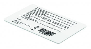 Logo trade liikelahja mainoslahja tuotekuva: RFID kortti