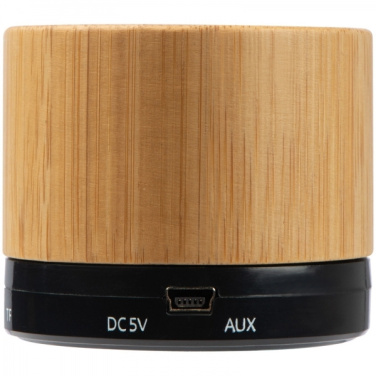 Logotrade liikelahjat mainoslahjat tuotekuva: Bambu Bluetooth-kaiutin FLEEDWOOD