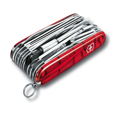 Logotrade mainoslahjat ja liikelahjat tuotekuva: Taskuveitsi SwissChamp läpinäkyvä Victorinox