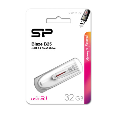 Logotrade mainostuotet kuva: Pendrive Silicon Power Blaze B25 3.1