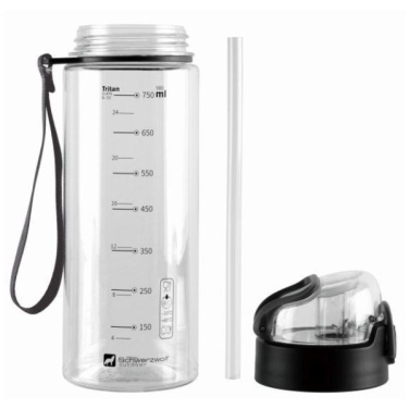 Logotrade mainostuotet kuva: Juomapullo SEYHAN 900 ml Schwarzwolf
